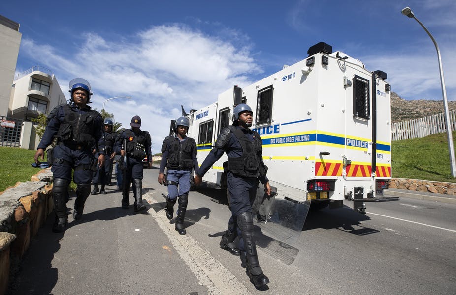 south african police