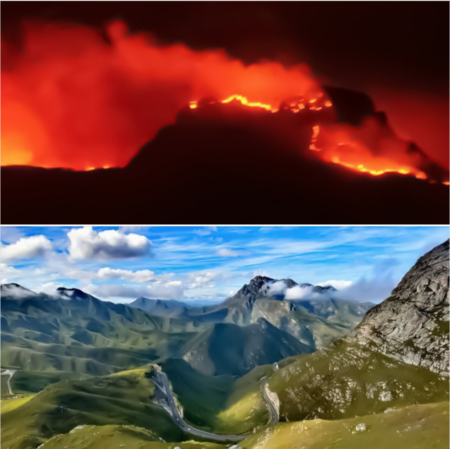 Herold Fire, George Mountains