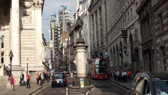 James Henry Greathead Statue near Bank Station - Heritage Portal - 2016