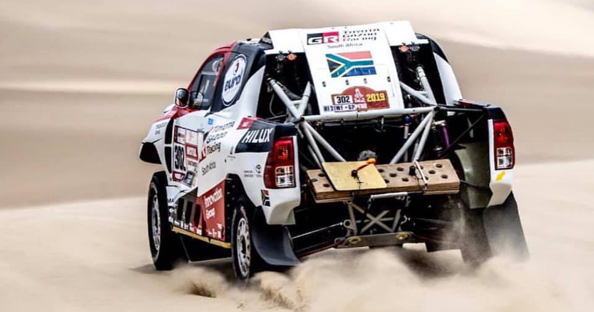 South Africa's Giniel de Villiers Takes the LEAD at Dakar Rally