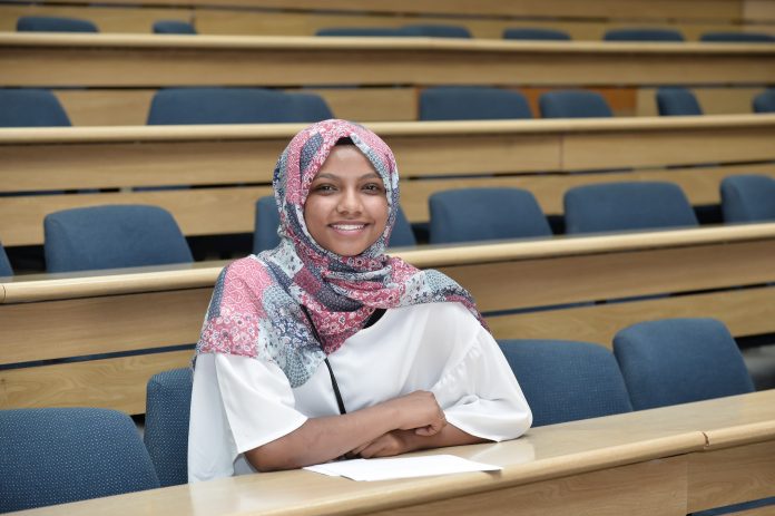Super star Maajidah Arendse was the Western Cape's top learner EMSS learner