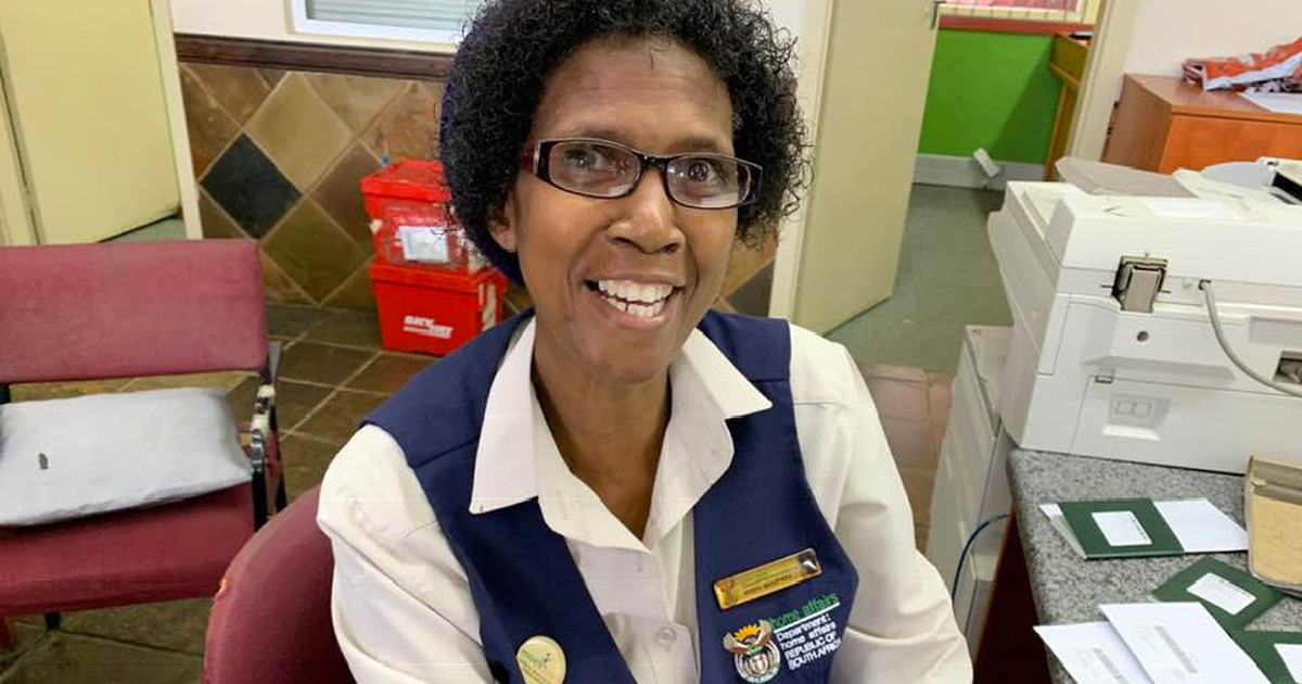 Social Media Salute for Home Affairs Hero in Scottburgh SAPeople