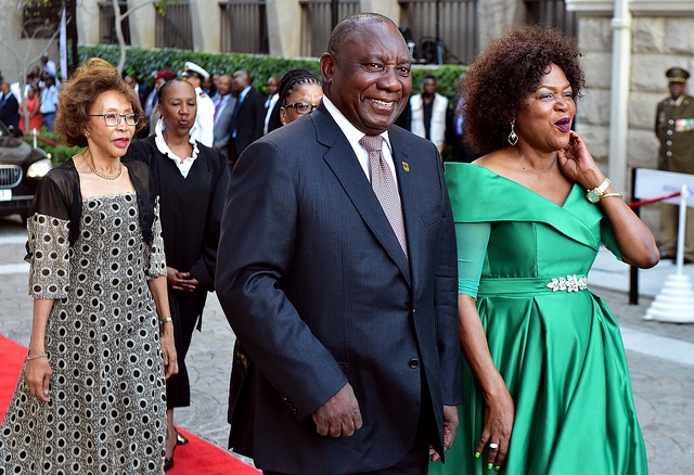 South Africa's SONA 2019 Guests Dress For A Cause ...
