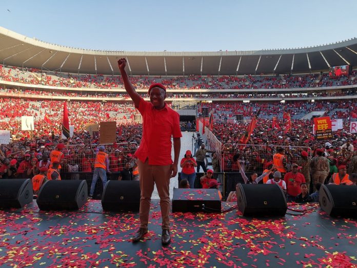 julius malema voting south africa