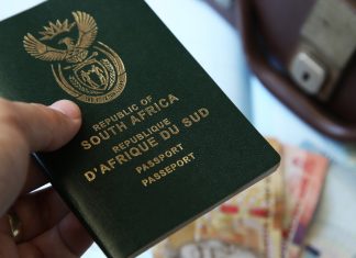 south african passport