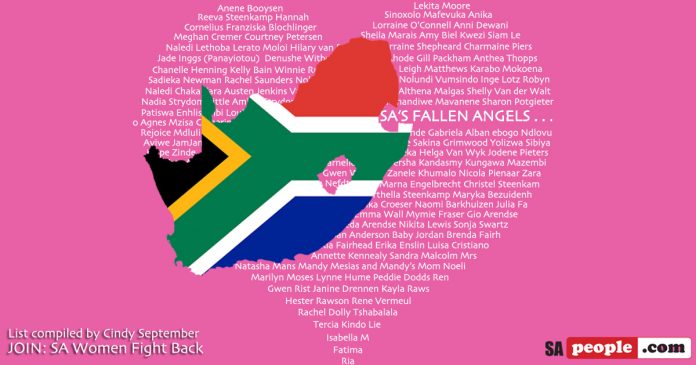 south-africa-map-fallens-angels-list-th south africa's fallen angels list