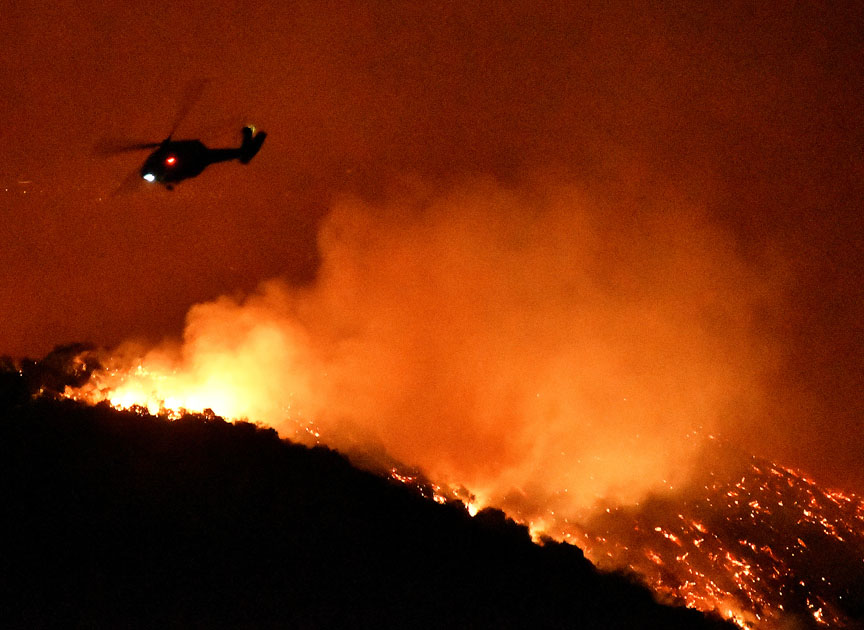california wildfire los angeles