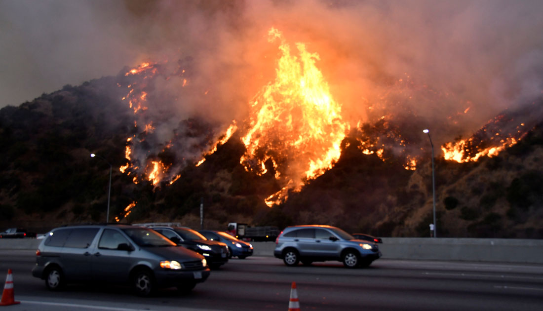 california wildfire los angeles