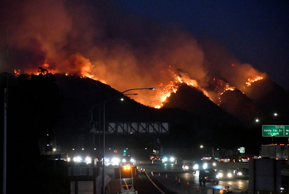 california wildfire los angeles