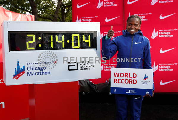 Chicago Marathon men's winner