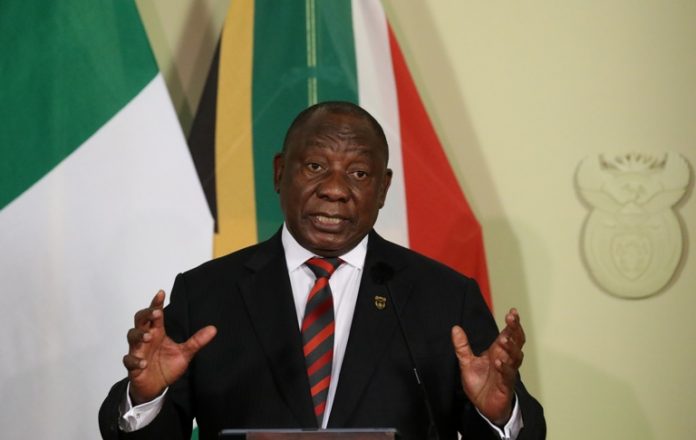 ramaphosa President Cyril Ramaphosa, South Africa
