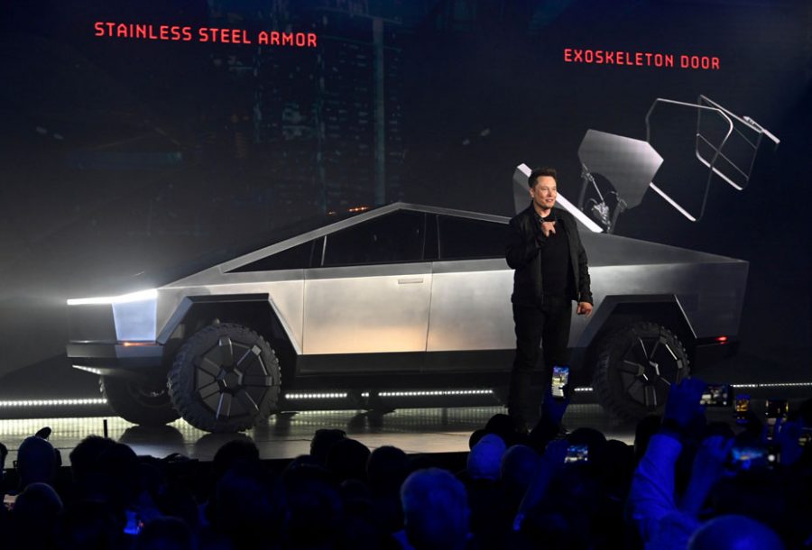 Elon Musk cybertruck bakkie