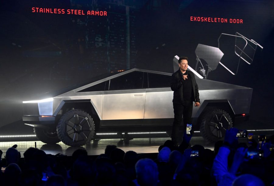 Elon Musk cybertruck bakkie