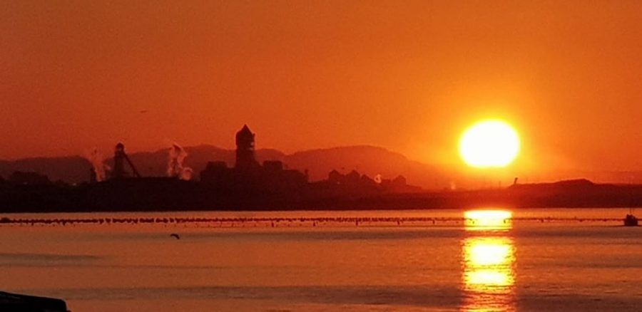 Photo by Johann Visage. Saldanha Steel, sunrise