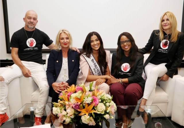 Luke Lampbreght – CEO Fight With Insight Penny Stein – Active Citizen in needy communities Sasha-Lee Laurel Olivier – Miss World South Africa Vicentia Dlamini – Head of Nursing Kidz Clinic Boksburg and Alexander Miranda Jordan CEO and Founder of Woman and Men Against Child Abuse