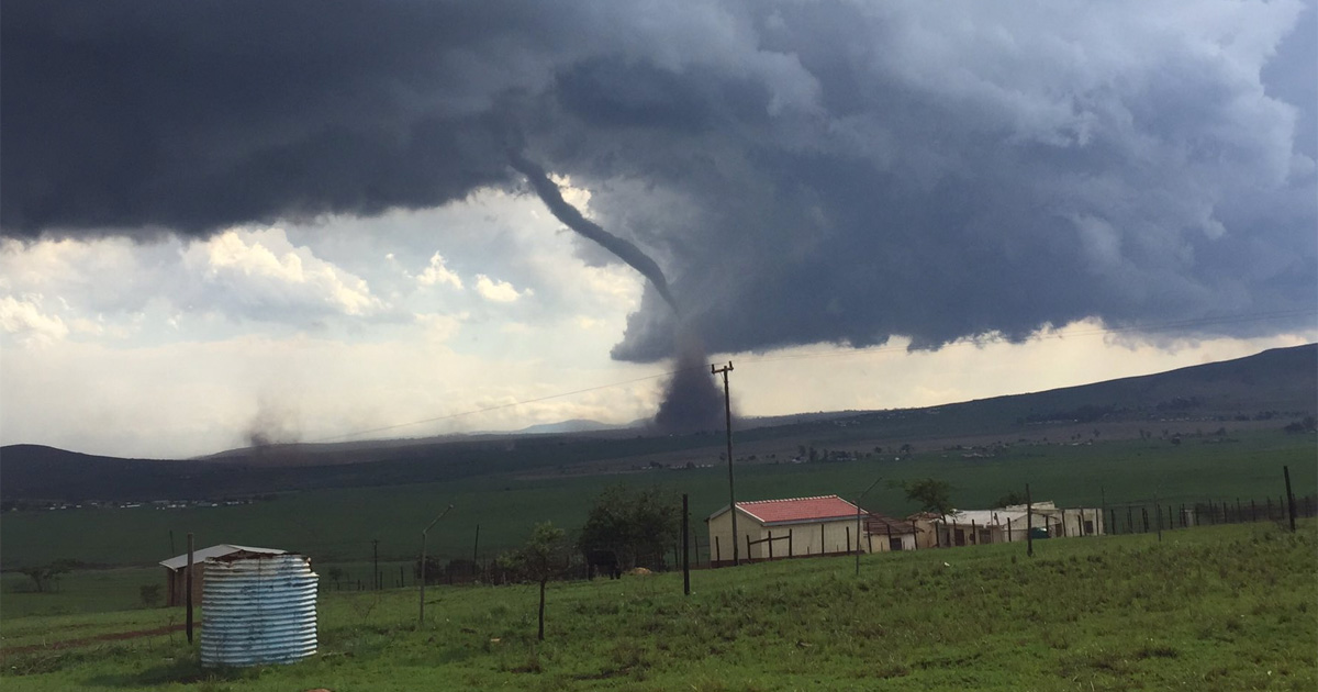 SAWS Reports Fourth Tornado in KwaZulu-Natal, South Africa
