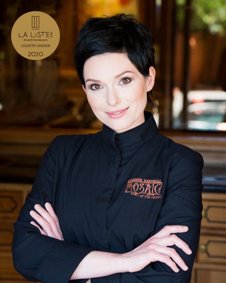 Chantel Dartnall's Restaurant Mosaic has won internationally.