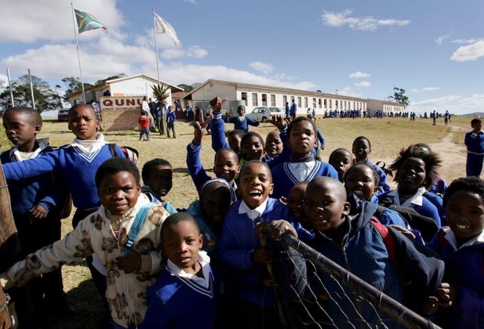 school children south africa