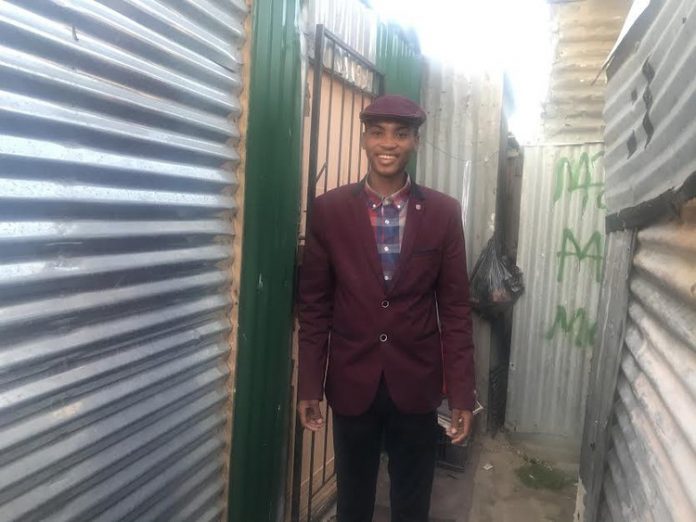 Matric-PeterLuhanga-7 distinctions matric shack