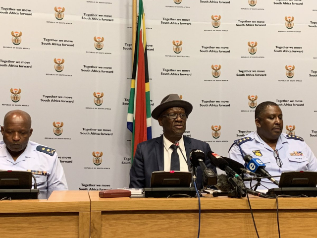 minister bheki cele