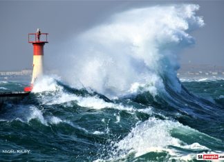 kalk bay monster waves