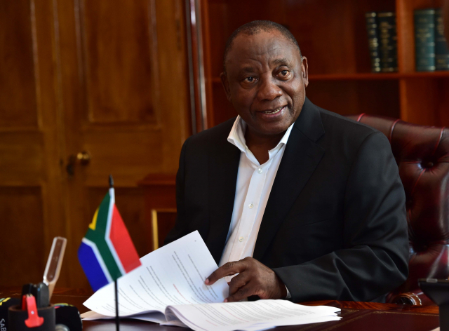cyril ramaphosa before sona