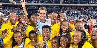 roger federer thanks cape town south africa
