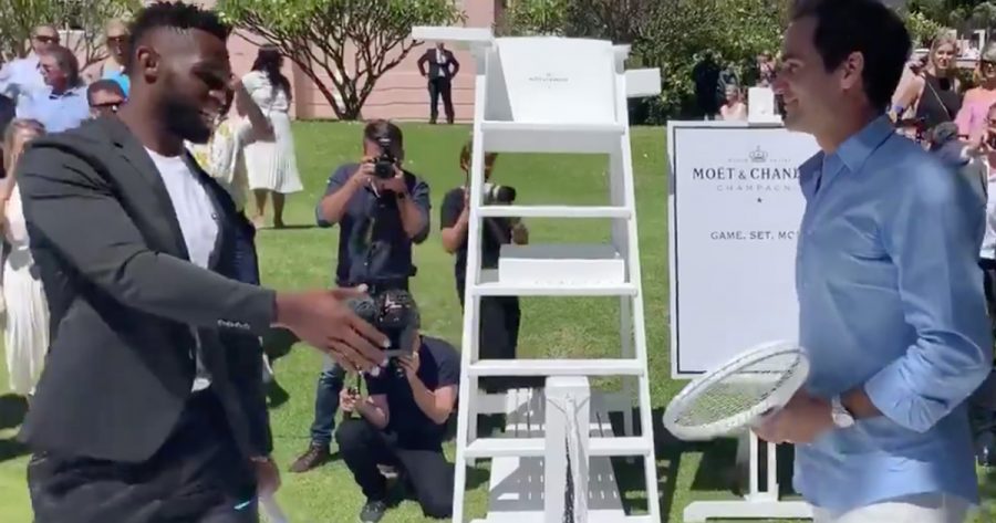 siya kolisi vs roger federer