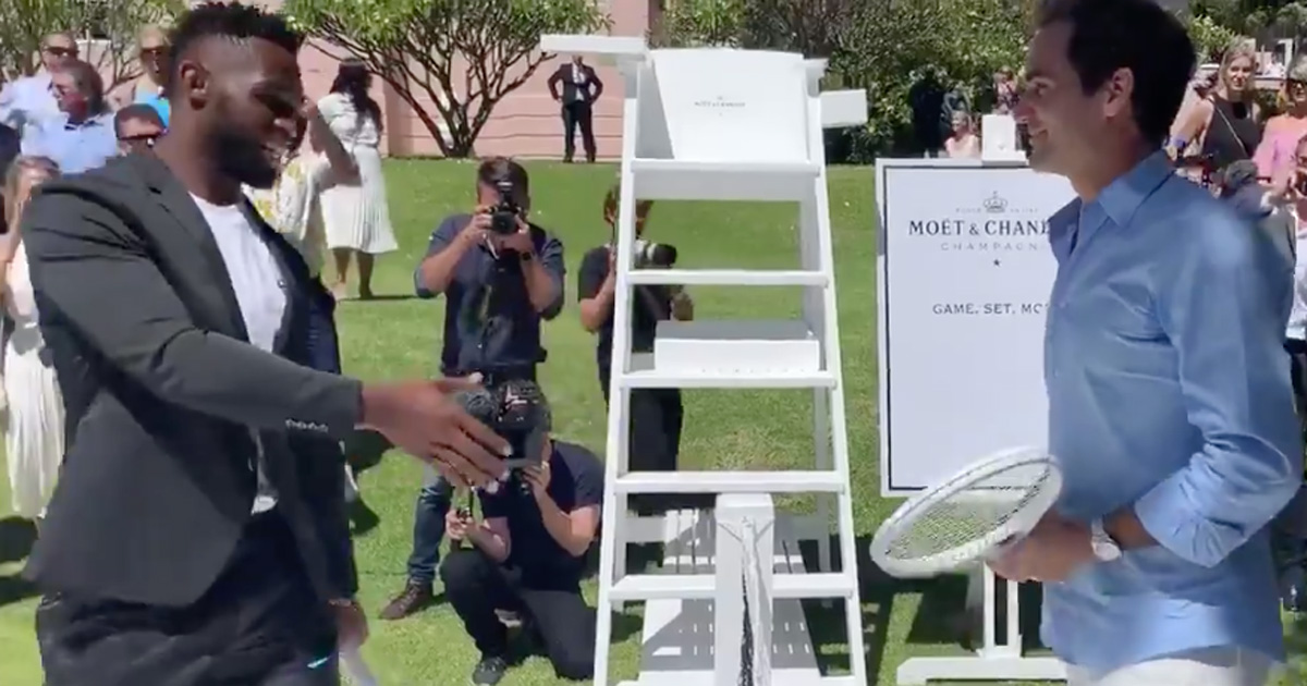 siya kolisi vs roger federer