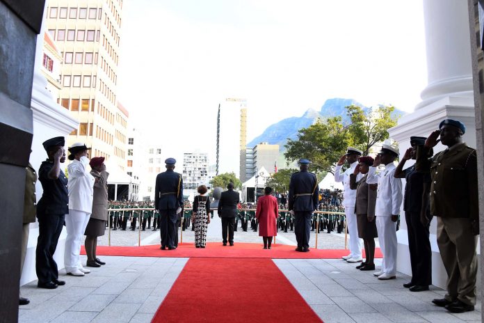 sona gcis 2020 State of the Nation Address Red Carpet Members of Parliament and their guests arrive ahead of the State of the Nation Address on the occasion of a joint sitting of Parliament. (Photos: GCIS)