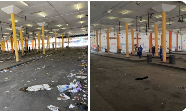 taxi rank johannesburg cleanup taxi rank johannesburg cleanup
