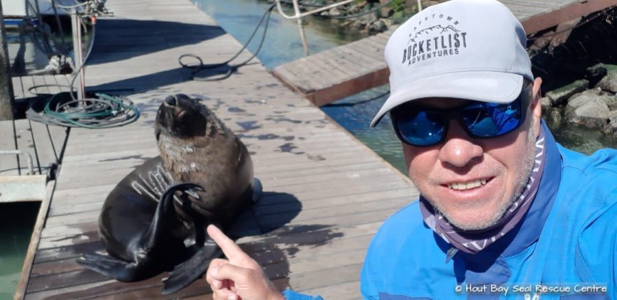 Hout Bay Seal Rescue Centre owner Deon van der Walt