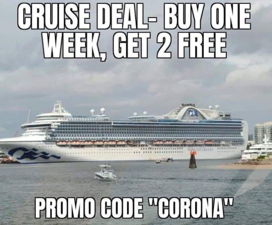 joke corona virus cruise ship deal
