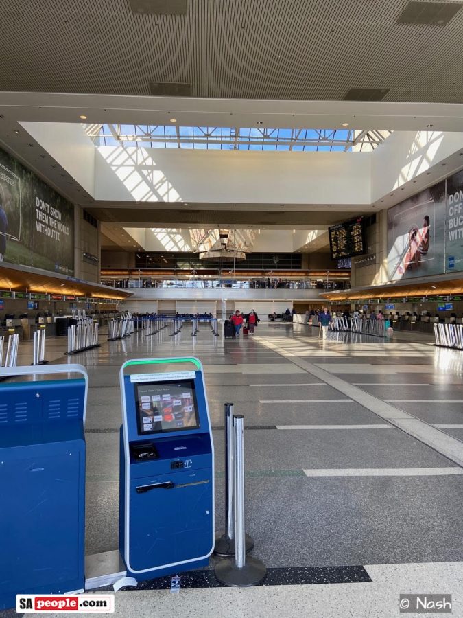 lax airport ghost town
