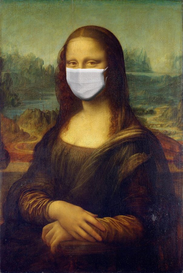 mona lisa coronavirus europe south africa