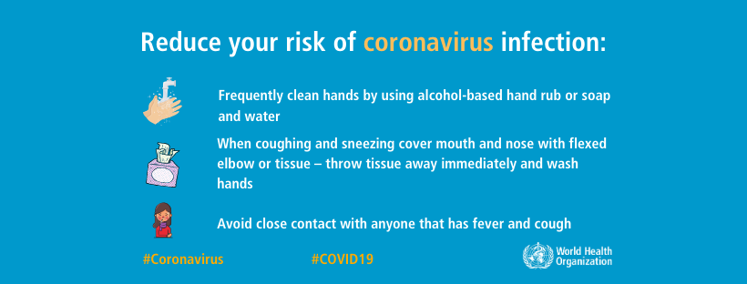 reduce risk coronavirus