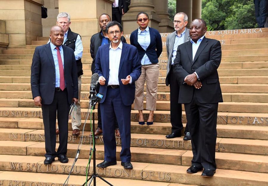 south africa corona virus business