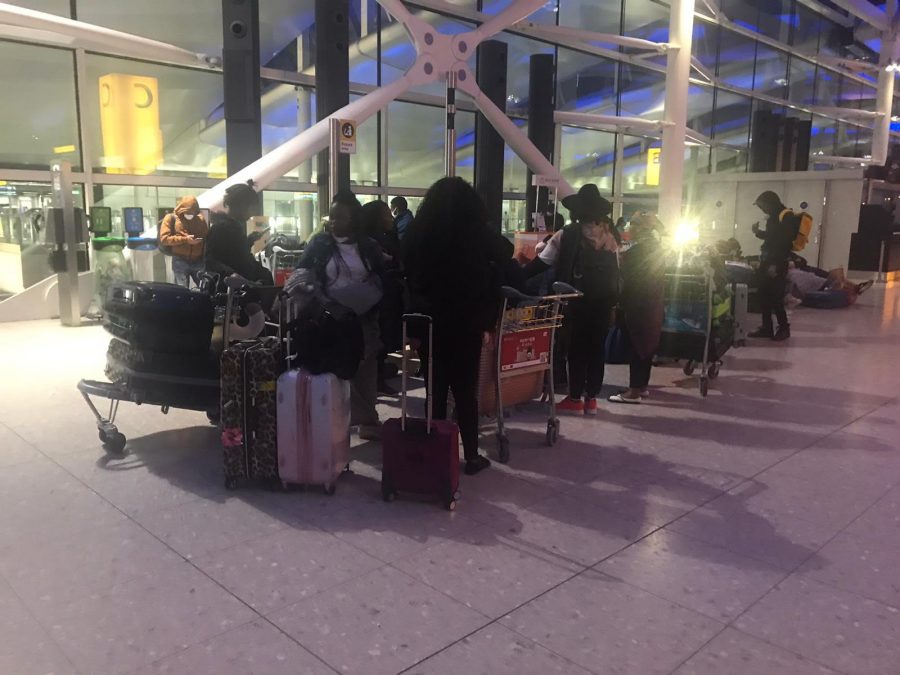 south africans leave heathrow