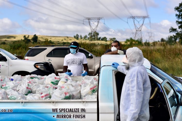 township south africa feeding scheme coronavirus