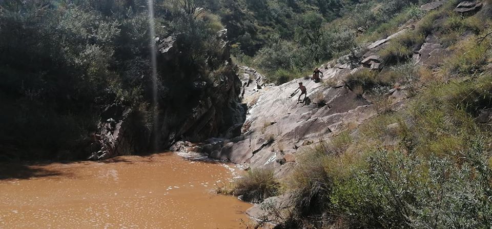 Stormwater in lower laying areas of the Auas mountains just south of Windhoek Stormwater in lower laying areas of the Auas mountains just south of Windhoek