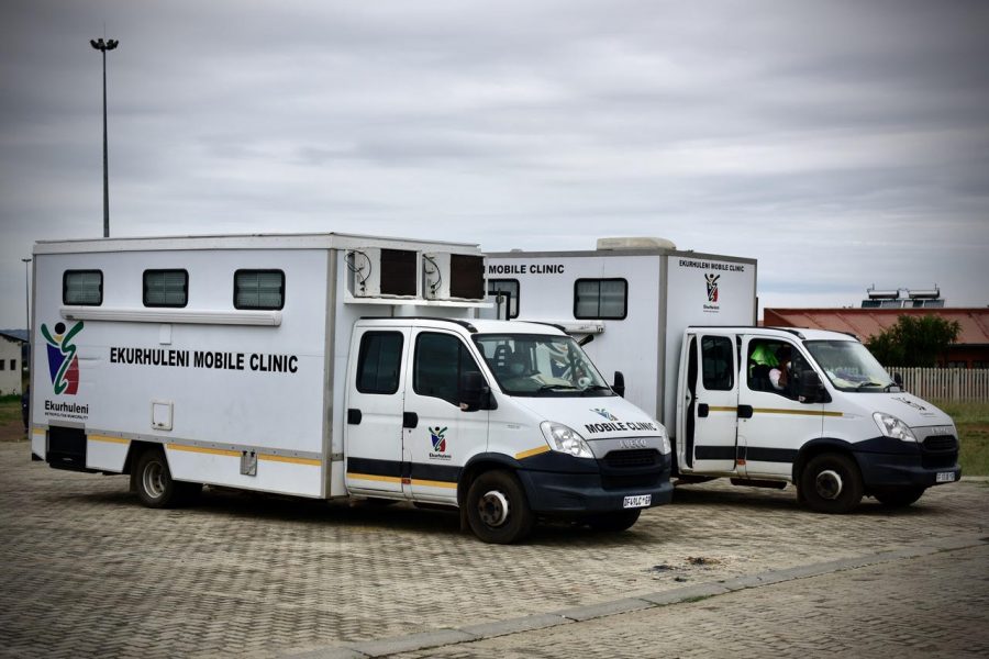 Mobile Clinics deployed following the closure of the Duduza Clinic. Mobile Clinics deployed following the closure of the Duduza Clinic.