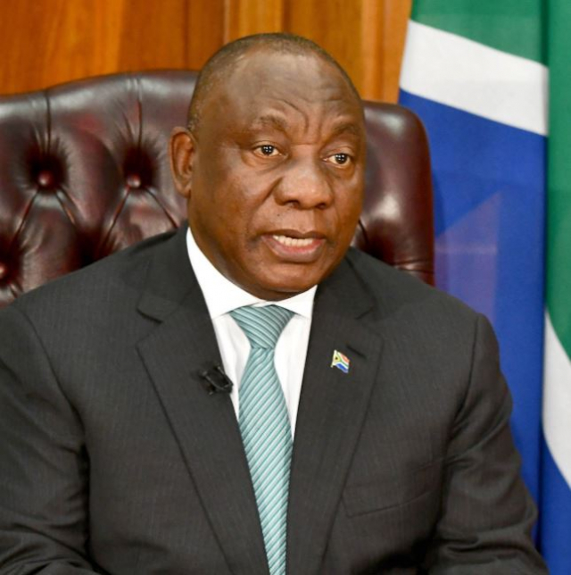 rampahosa announced 500 billion package stimulus covid 19