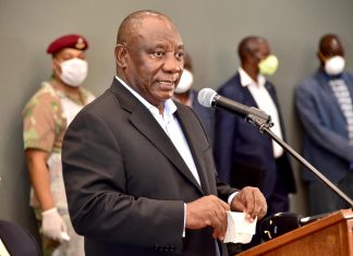 president ramaphosa reponse covid bbc gcis