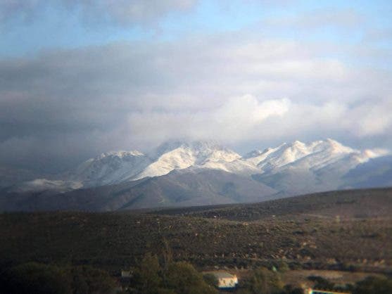 Snow South Africa Winter