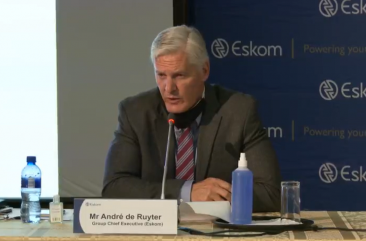 andre de ruyter eskom south africa