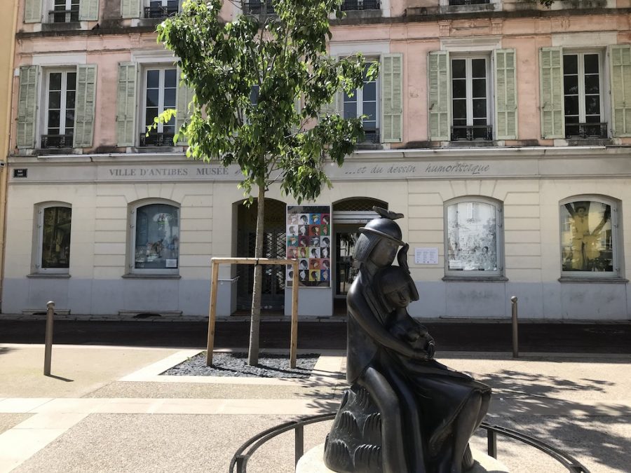 But museums in Antibes are still closed