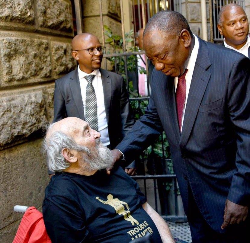 ramaphosa and denis goldberg