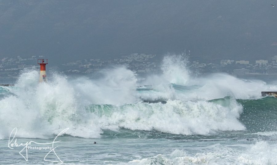 Man Wave Harbour Wall Kalk Bay