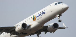 airlink flight route