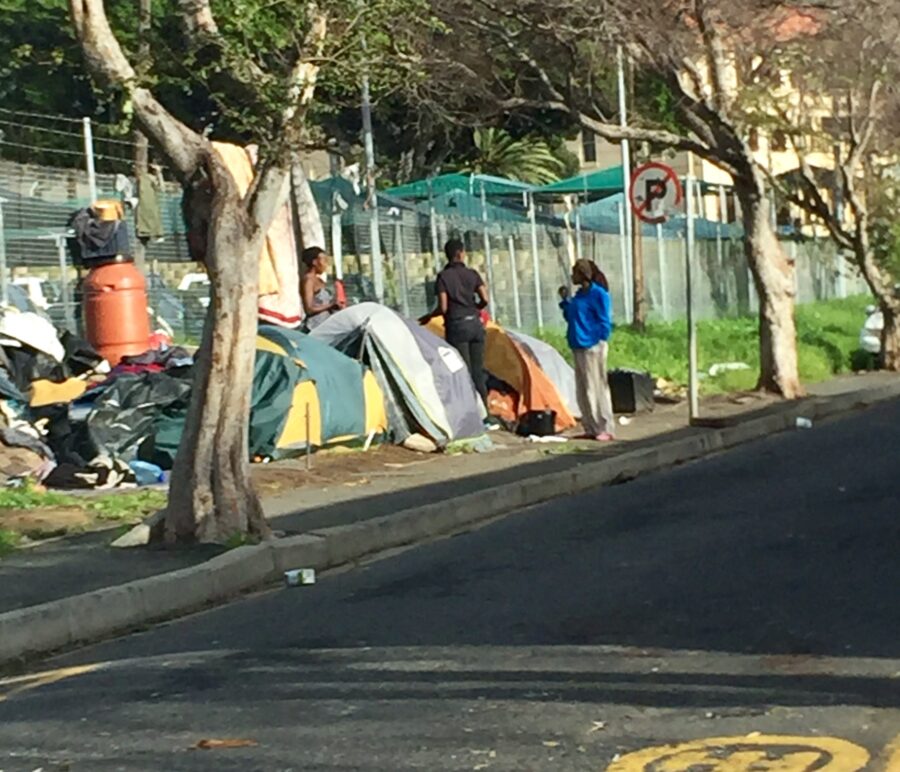 cape town homeless street people